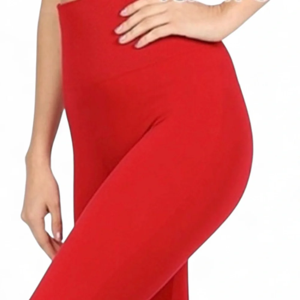 High Waist Slimming Capri Leggings‎